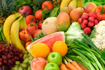 Frisches Obst und Gemüse sind gut für Neurodermitiker